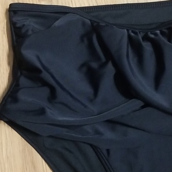 Beachsissi Black High Waisted Bikini Swim Bottoms Size Small - Picture 3 of 7